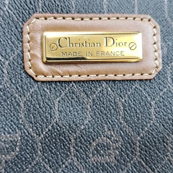 VINTAGE CHRISTIAN DIOR TRAVEL BAG HONEYCOMB - Picture 12 of 13